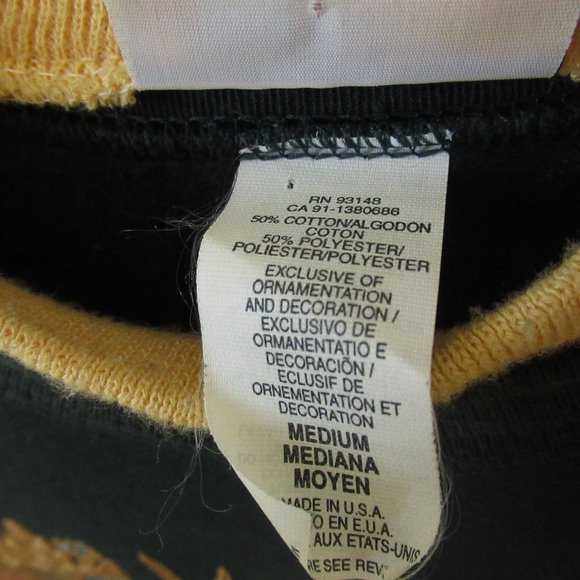 Morning Sun Vintage Grandma Sweatshirt Double Collar Dark Green Sunflower M - Picture 6 of 11